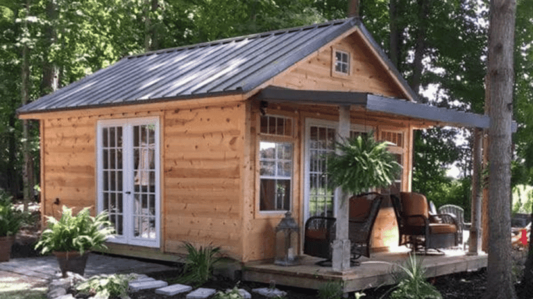 She Shed With Porch: Create Your Dream Outdoor Oasis